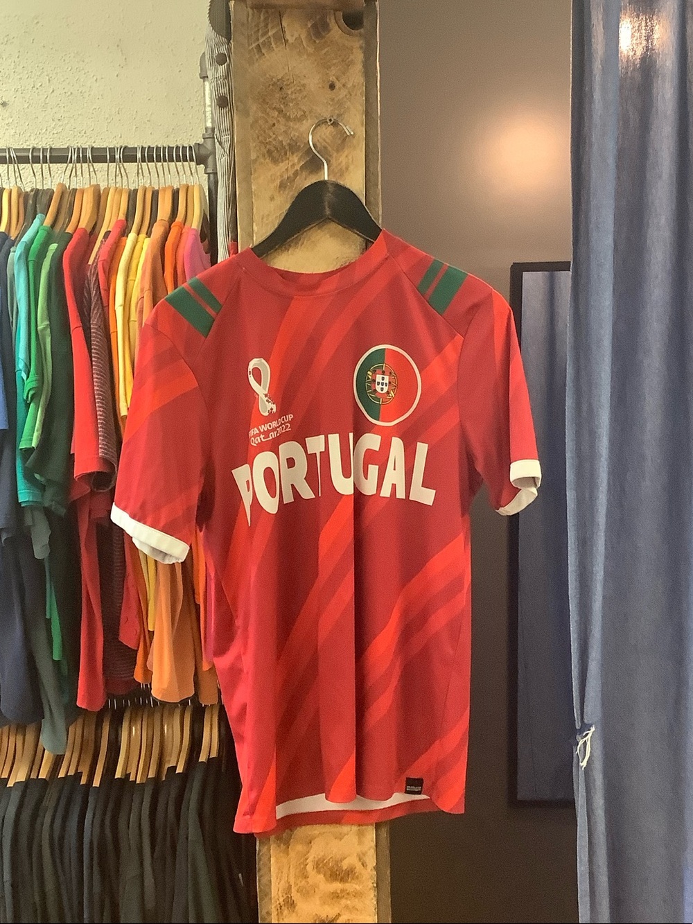Portugal 2022 WC Red Soccer Jersey
